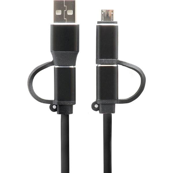 送料無料 よくばりケーブルtype C Microusb 4in1 1 0m ブラック あす着 Fs 4in1 100bk 良値 いいね 通販 Yahoo ショッピング
