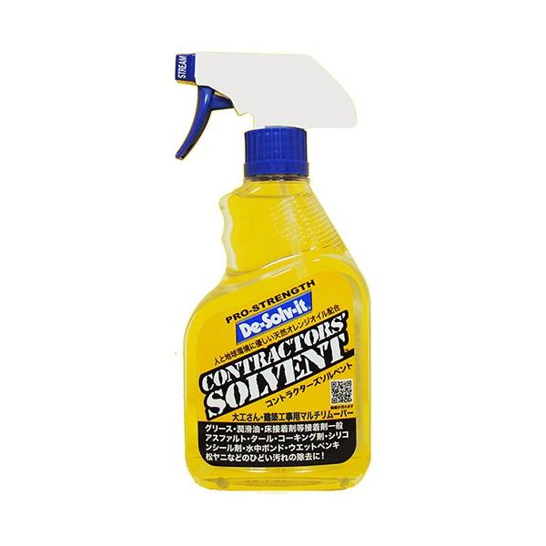 ディゾルビット コントラクターズソルベント 375ml 用途 強力な汚れ落とし 水洗い可(水拭き・又は水洗いをするときれいに汚れを除去)