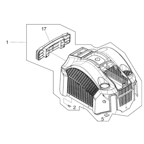 マキタ makita エア コンプレッサ(青) AC462XS 用 カバー マキタ makita エア コンプレッサ(青) AC462XS 用 カバー