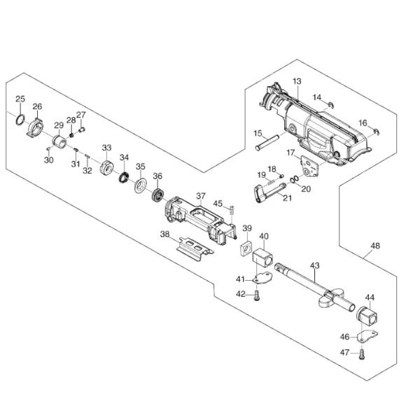 マキタ makita 40Vmax 充電式 レシプロソー JR002GRDX 用 ギヤ マキタ makita 40Vmax 充電式 レシプロソー JR002GRDX 用 ギヤ