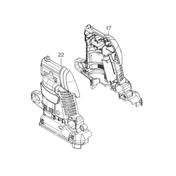 車のパーツ Makita MUH 306 マキタ（makita） インパクトレンチ用 六角ソケット30-78(角ドライブ
