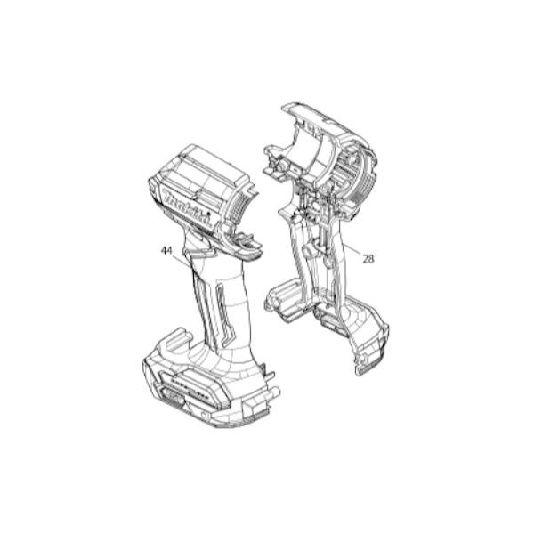 マキタ makita 40Vmax 充電式 インパクト ドライバ TD002GRDX 用 マキタ makita 40Vmax 充電式 インパクト ドライバ TD002GRDX 用