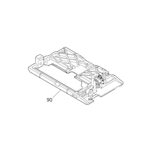 マキタ makita 100mm 防じん マルノコ KS4000FX 用 ベース マキタ makita 100mm 防じん マルノコ KS4000FX 用 ベース