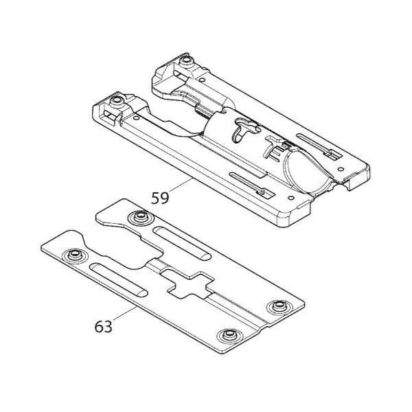 レグページ⚠️他の方の購入‪✕‬ マキタ makita 18V 充電式ジグソー JV182DRG 用 ベース 319016-7