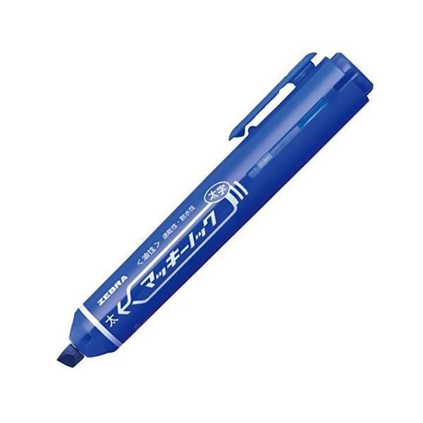 ゼブラ ZEBRA マッキー ノック太字 青 P-YYSB6-BL マーカー マジック