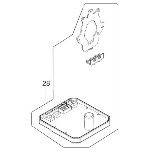 マキタ makita 18V 充電式インパクトレンチ TW300DZ 用 コントローラ