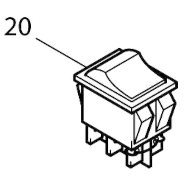 マキタ makita 小型集じん機 450P 用 スイッチ 651571-6 集じん 集塵