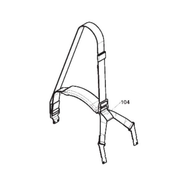MAX マックス エアー コンプレッサ AK-HH1110E2用 ベルトグリップユニット No.104新品になります。AK-HH1110E2用 ベルトグリップユニット(1110) No.104適合機種AK-HL1110E(AK98500)A...