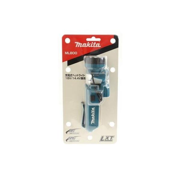 マキタ makita 14.4V / 18V 充電式ヘッドライト 本体のみ 青 ML800