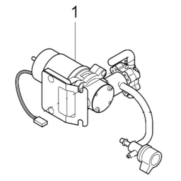 マキタ makita 18V 充電式 噴霧器 MUS156DZ 用 ポンプカンビ