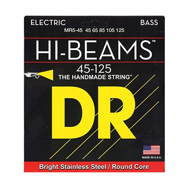 他サイト： DR ベース弦 5弦 HI-BEAM ステンレス .045-.125 MR5-45の商品画像