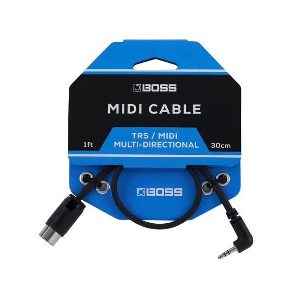 他サイト： BOSS BMIDI-1-35 MIDI Cable 3.5mm TRS/MIDI 30cm MIDIケーブルの商品画像