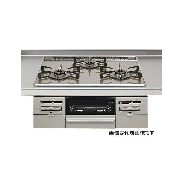 ●クリナップ ガスコンロ【ZGGRK6R24FSS-A】ガラストップコンロ シルバー/シルバー 水無両面焼きグリル〔FA〕 クリナップ ○クリナップ ガスコンロ【ZGGRK6R24FSS-A】ガラストップ