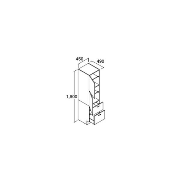 INAX/LIXIL sAyARS-455zX^_[h g[Lrlbg W^Cv Ԍ450mm 󒍐YkHJl