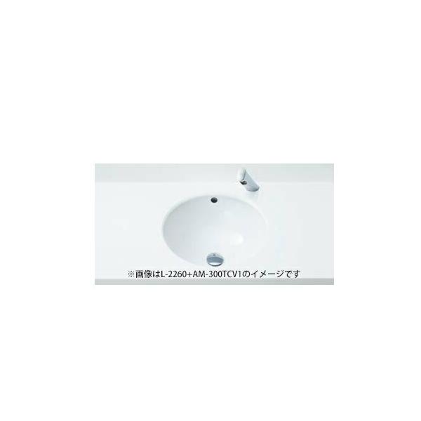 INAX/LIXIL ZbgiԁyL-2260/BW1+AM-300TCV1z͂ߍ݉~`ʊ A_[JE^[  AC100Vdl ǋEǔr(Pgbv)