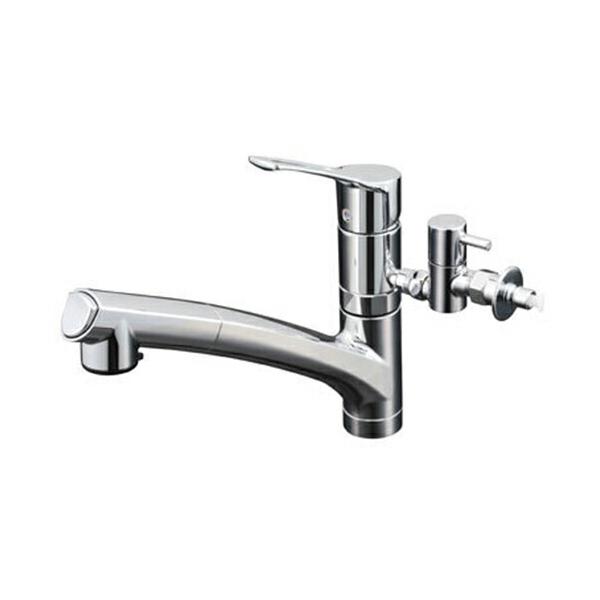 ◆在庫有り！KVK 水栓金具【KM5021TTU】シングルレバー式シャワー付混合栓
