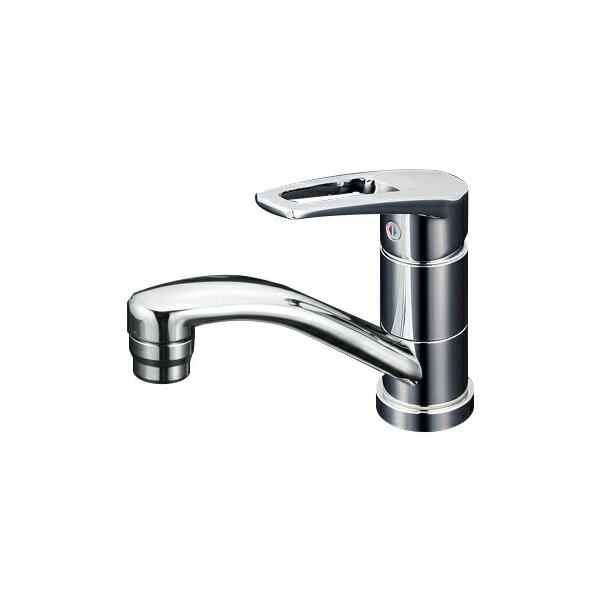 KVK KM7011T 台付シングル　混合水栓　開封品　未使用 KVK ◇在庫有り！KVK【KM7011T】洗面用シングルレバー式混合栓 吐水口