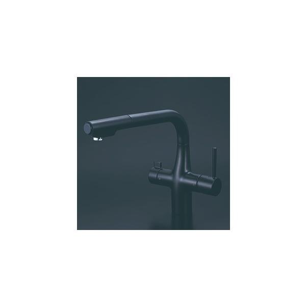 最安値挑戦！】 KVK KM6121STEC 浄水器付シングルレバー式シャワー付