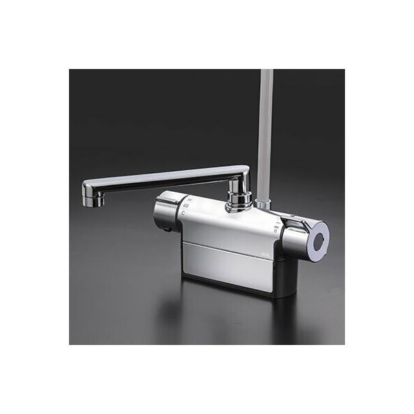 KVK デッキ形サーモスタット式シャワー 240mmパイプ付 KF771YTR2 KVK デッキ形サーモスタット式シャワー 240mmパイプ付 KF771YTR2