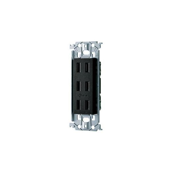 パナソニック 配線器具【WTL13033MB】マットブラック SO-STYLE 埋込トリプルコンセント 金属枠付