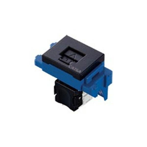 パナソニック 配線器具【NR3180MB】情報モジュラジャック ぐっとすシリーズ (CAT6A) (埋込型) マットブラック