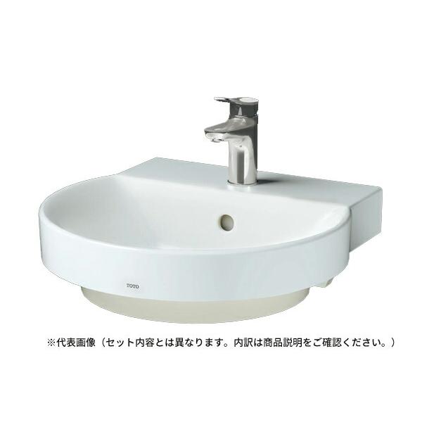 通販店を ###TOTO 洗面器 セット品番【LS704C#NW1+TLG04302JA