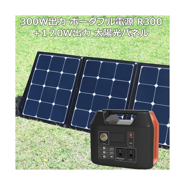 ポータブル電源 ソーラーパネル❣アウトドアから非常時の電源確保に大