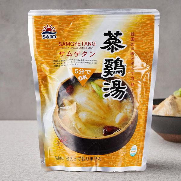 Sajo ファイン 参鶏湯 サムゲタン 800g レトルト 韓国料理 韓国食品 Et069 いいとこショップ 通販 Yahoo ショッピング