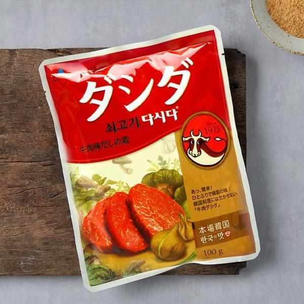 [CJ] 牛肉ダシダ / 100g 牛肉だしの素 韓国調味料 牛肉スープ