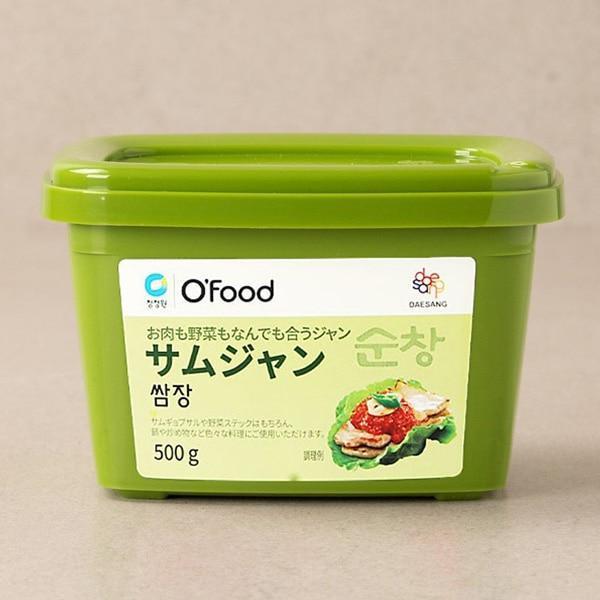 [O'Food] スンチャンサムジャン 味付け味噌 / 500g サンチュ味噌 韓国調味料 焼肉用味噌