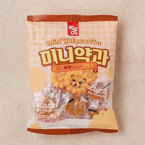 [KorePla] ミニヤッカ ミニ薬菓プラス / 120g 個包装 薬菓 mini ヤッカ 伝統菓子 韓国伝統お菓子 シナモンの香り 香ばしい風味 韓国デザート