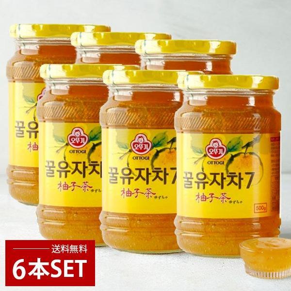 [オットギ] 蜂蜜ゆず茶7 柚子茶 6個セット / 6set(500g×6個) ゆず茶 韓国お茶 伝統お茶 健康茶