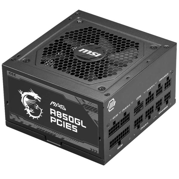 MSI MAG A850GL PCIE5 80PLUS GOLD認証取得 ATX 3.0対応 フル