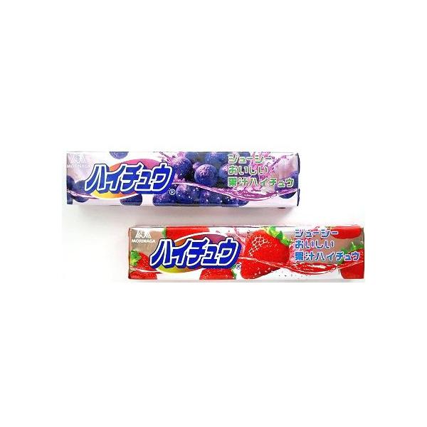 森永製菓〓ハイチュウ グレープ、ストロベリー〓 : IK21 - 通販