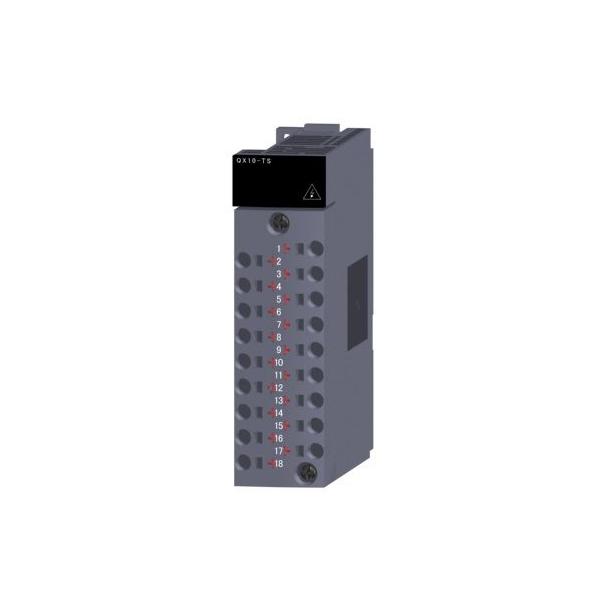 三菱電機 〓 AC入力ユニット（2ピーススプリングクランプ端子台） QX10