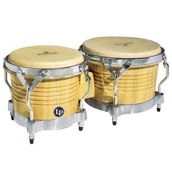LP M201-AWC [Matador Wood Bongos / Natural�C Chrome]