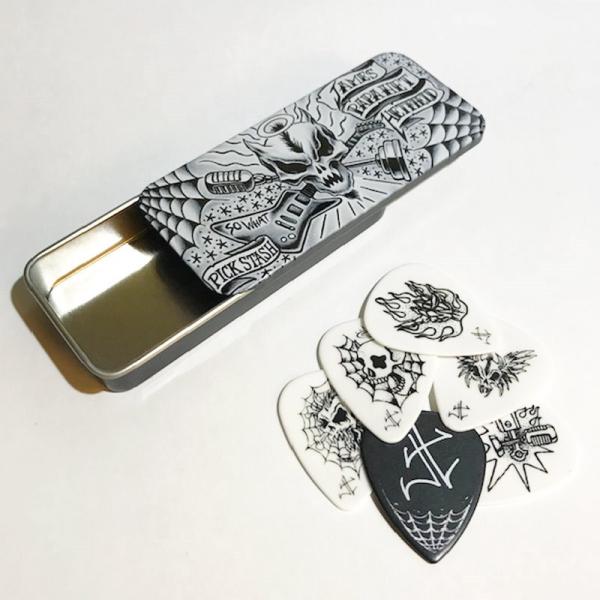 Dunlop (Jim Dunlop) JPH01T JAMES HETFIELD PICK TIN [�s�b�N6������]