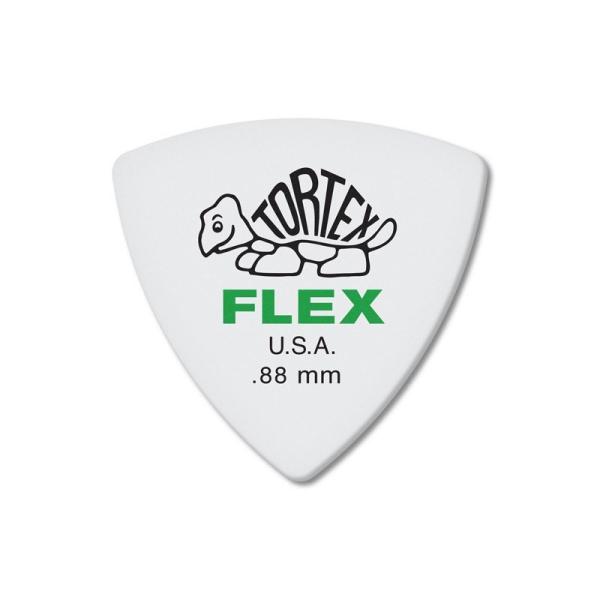 Dunlop (Jim Dunlop) 456 Tortex Flex Triangle (0.88mm)