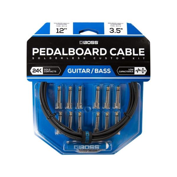 BOSS yubNtCf[Z[z BCK-12 wPedalboard cable kitC 12connectorsC 3.6mx`\_[XP[u`