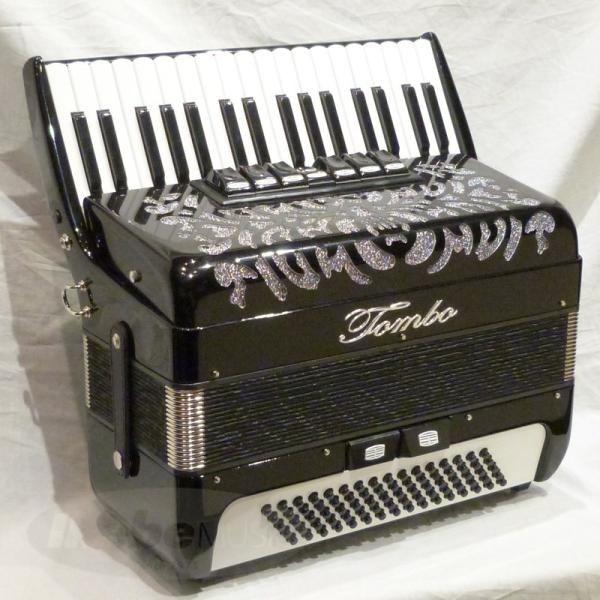 TOMBO アコーディオン J80 トンボ　楽器　音楽　ピアノ　鍵盤 TOMBO（楽器） TOMBO (アコーディオン専門店・出荷前検品発送) トンボ