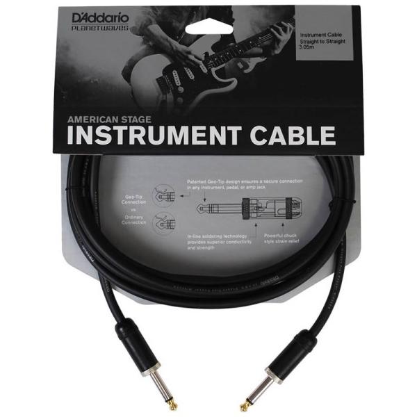 PLANET WAVES American Stage Series Instrument Cables PW-AMSG-20�m20ft / 6.1m S-S�n