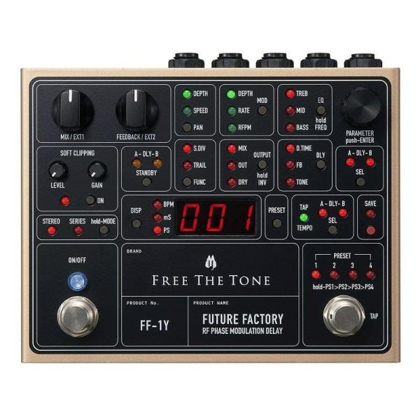 Free The Tone FUTURE FACTORY FF-1Y [RF PHASE MODULATION DELAY]（フリーザトーン）ディレイ
