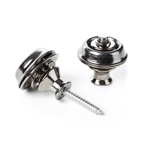 Dunlop (Jim Dunlop) STRAPLOK BLACK NICKEL [SLS1036BN]