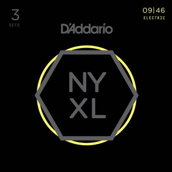 DfAddario NYXL Series Electric Guitar Strings NYXL0946-3Pm3ZbgpbNn