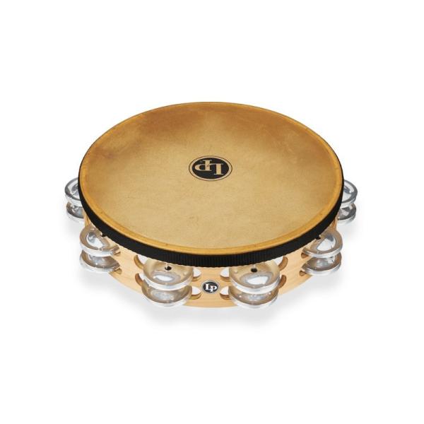 LP LP384-AL [Pro Double Row Headed Tambourine 10 - Aluminum]�y�����񂹕i�z