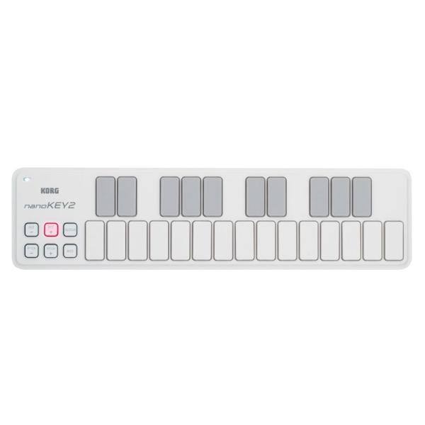 KORG nano KEY 2 (White)(RO)(25)(MIDIL[{[h)