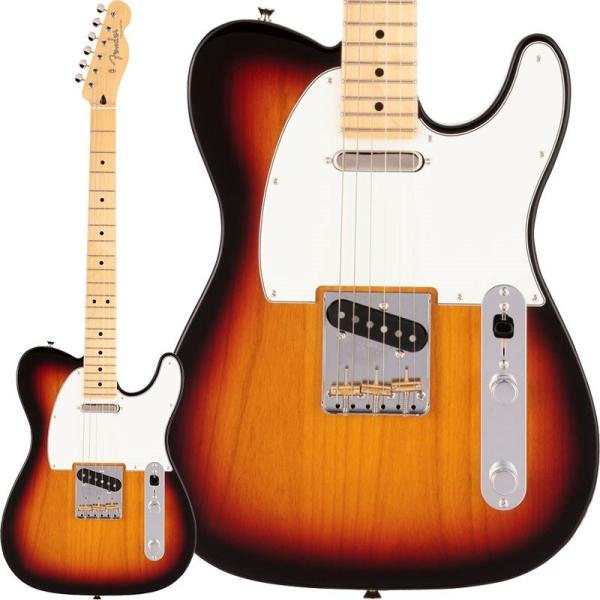 Fender Made in Japan Hybrid II Telecaster (3-Color Sunburst/Maple)