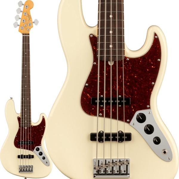 Fender USA American Professional II Jazz Bass V (Olympic White/Rosewood)�y���Y�����i�z