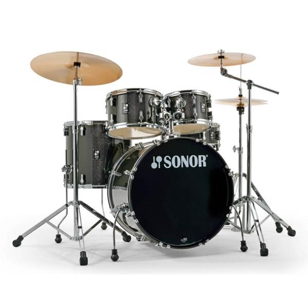 SONOR �y Winter�L�����y�[���Ώەi�z�i�`2026/1/31�jSN-AQXSG #BMS [AQX STAGE Set / Black Midnight Sparkle] �y�V���o��&amp;�n�[�h�E�F�A�t��...