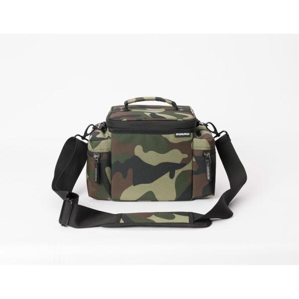 MAGMA 45 RECORD-BAG 100 CAMO-GREEN  �i7�C���`���R�[�h�p�o�b�O�j